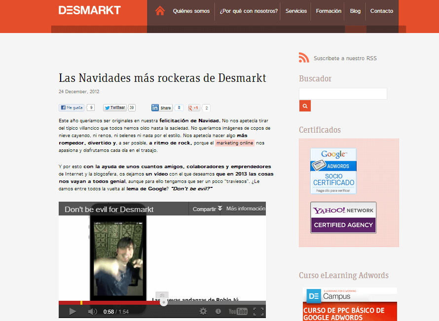 navidad rockera desmarkt